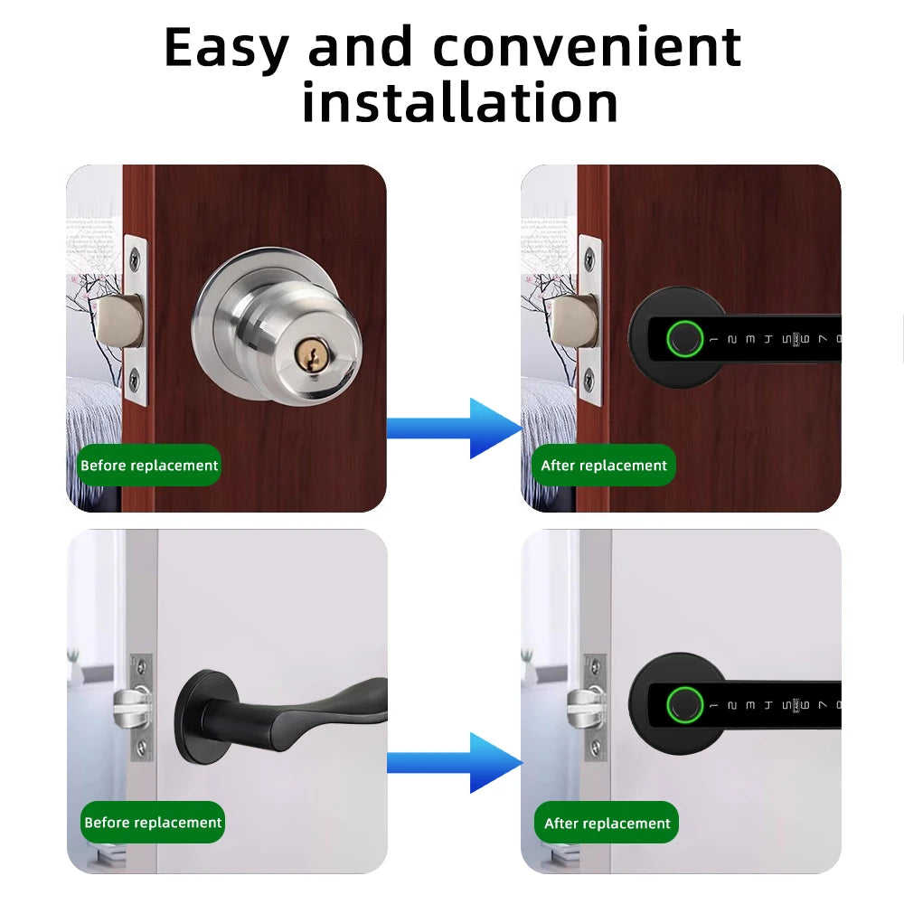 RAYKUBE M5 Smart Biometric Door Lock