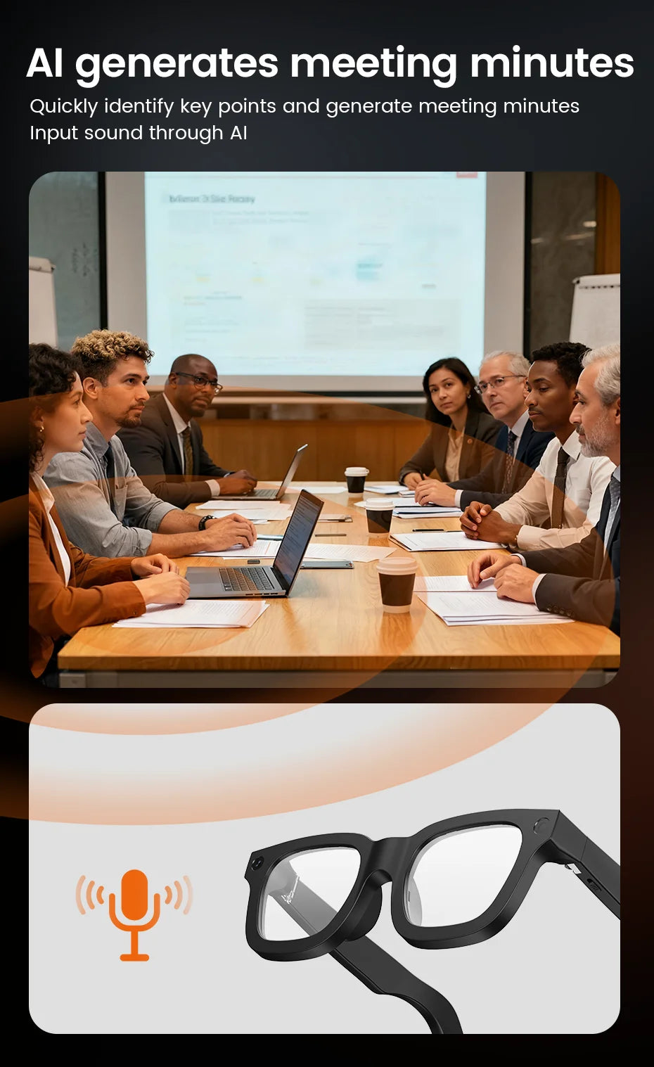YAOCX AI Smart Vision Glasses