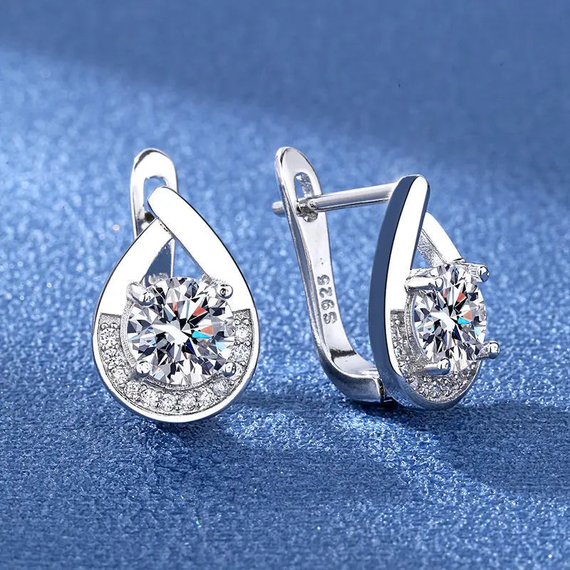 925 Sterling Silver Earrings Jewelry High Quality