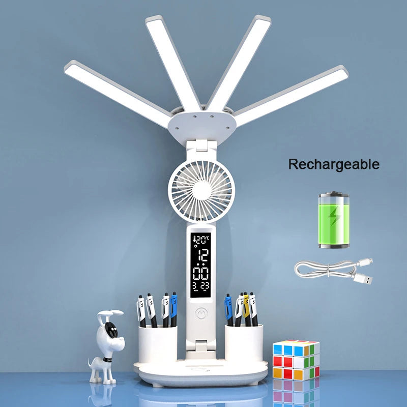 SmartGlow Rechargeable Desk Lamp