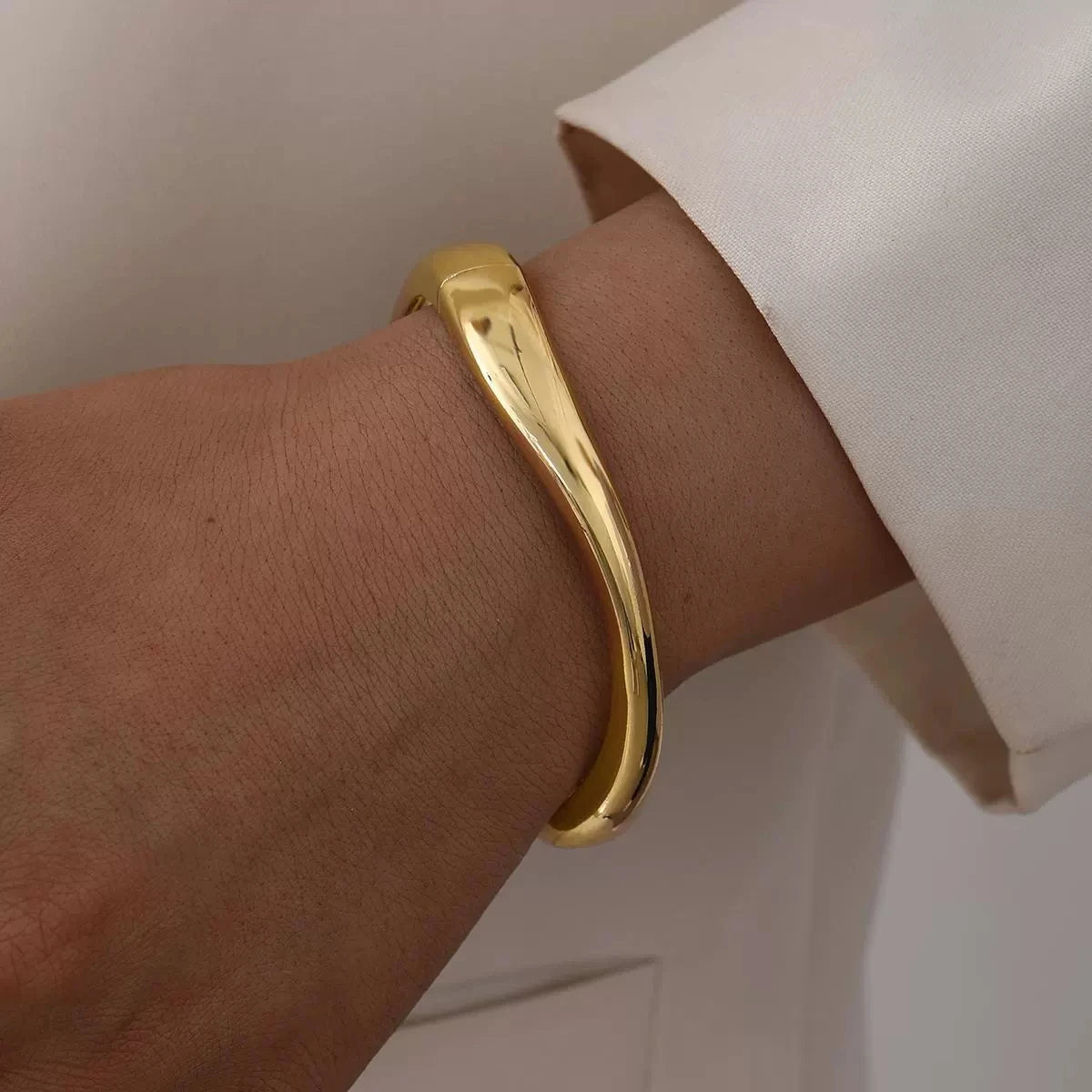 Elara Open Cuff Bracelet