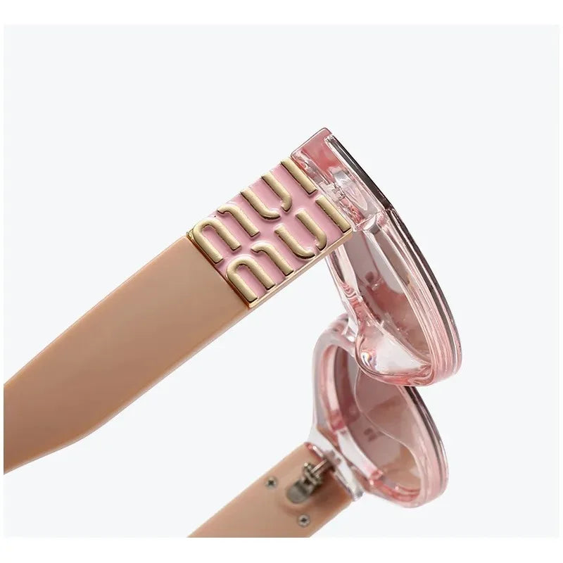 TAFN Gradient Oval Sunglasses
