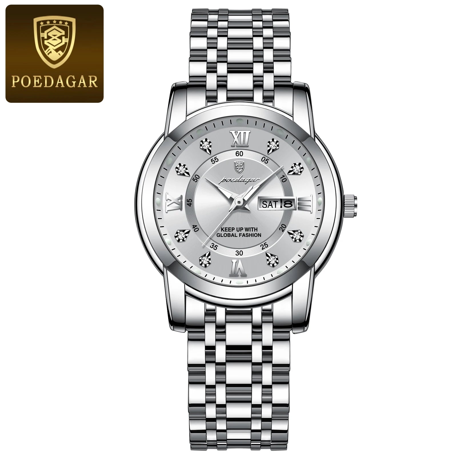 POEDAGAR Luxury Ladies Watch