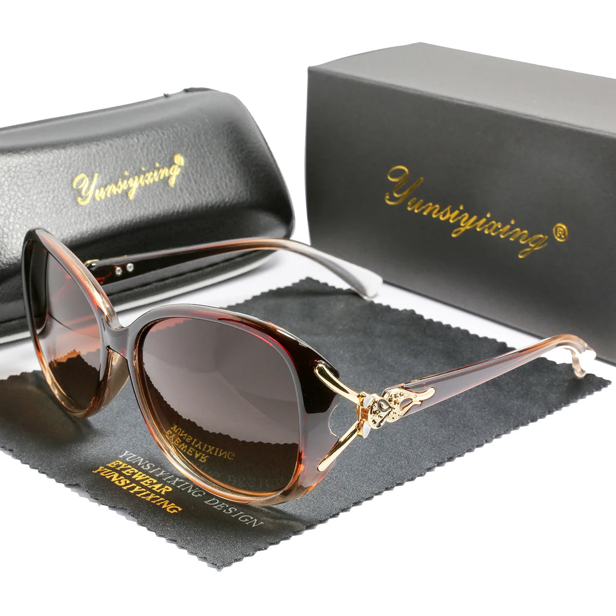 YUNSIYIXING Luxe Butterfly Sunglasses
