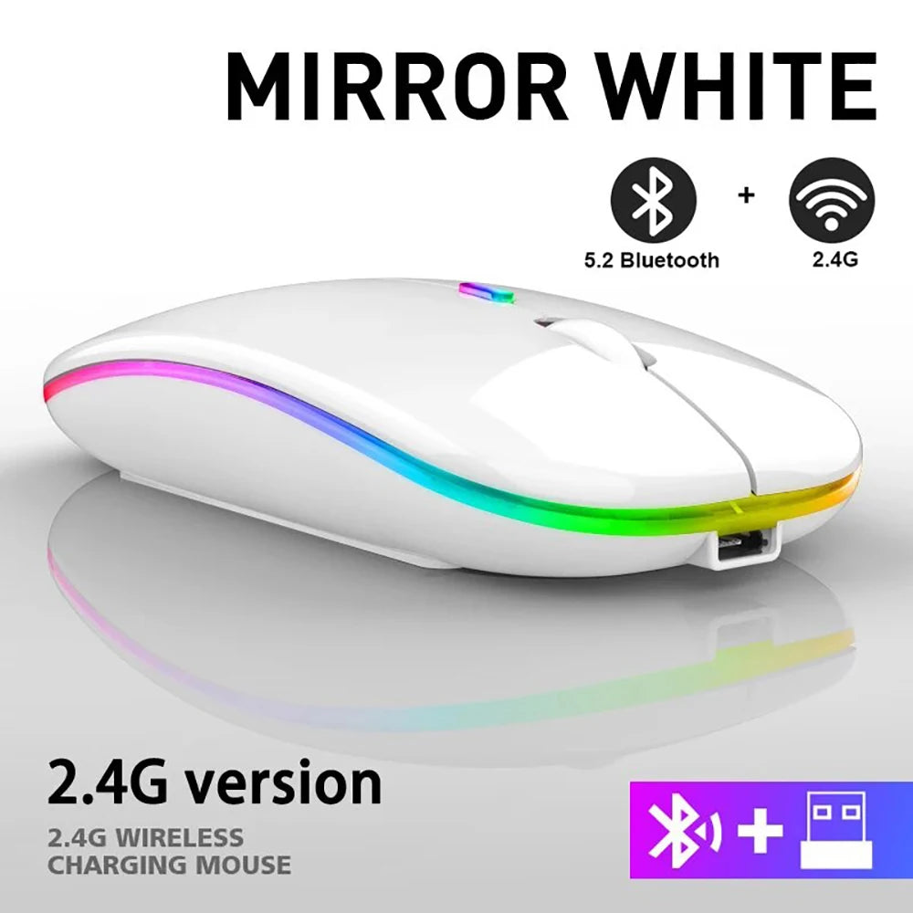 GlowClick Dual Mode Wireless Mouse