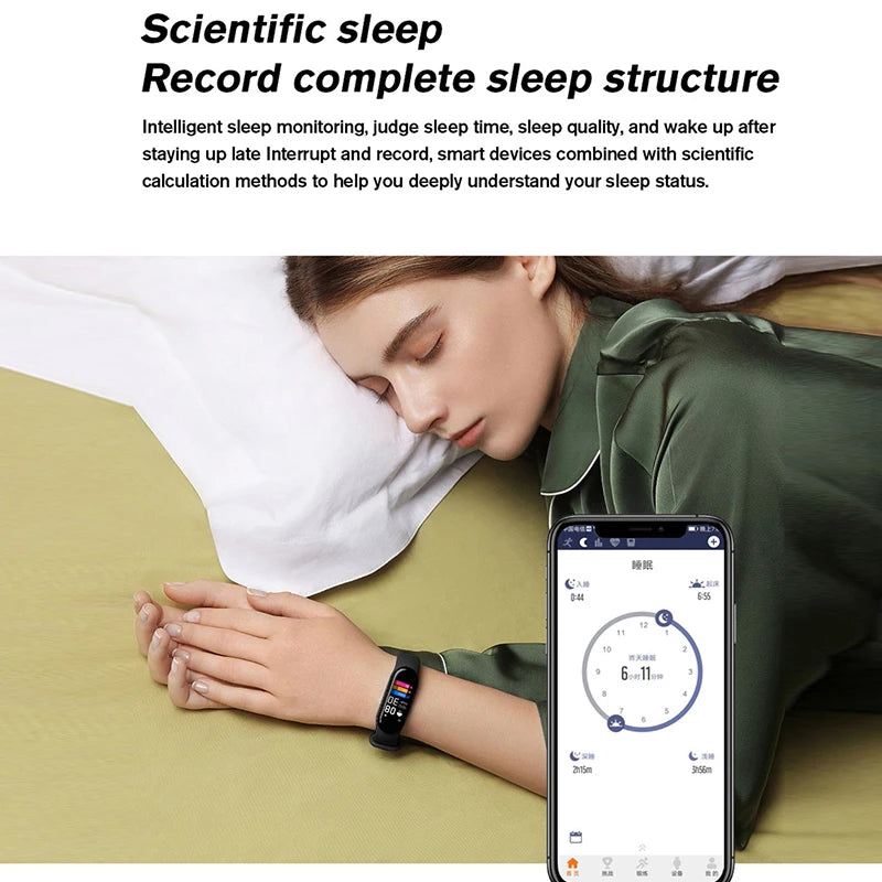 OPUYYM M6 Smart Fitness Band
