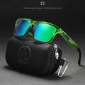 KDEAM Mirror Polar Square Sunglasses