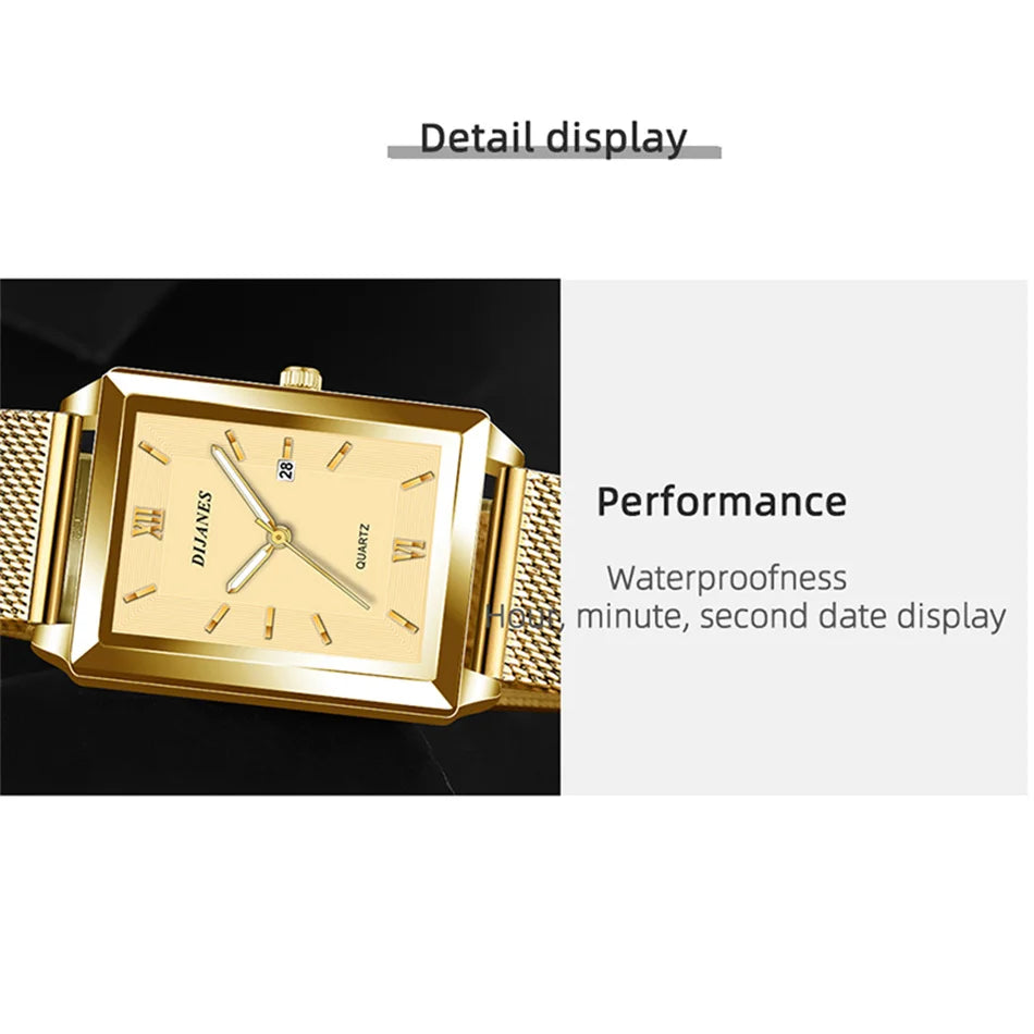 Executive Gold Men Watch