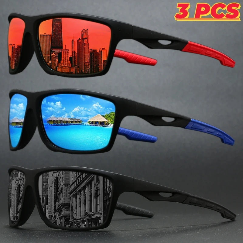 VEGUEROS Sport Goggle Polarized Sunglasses
