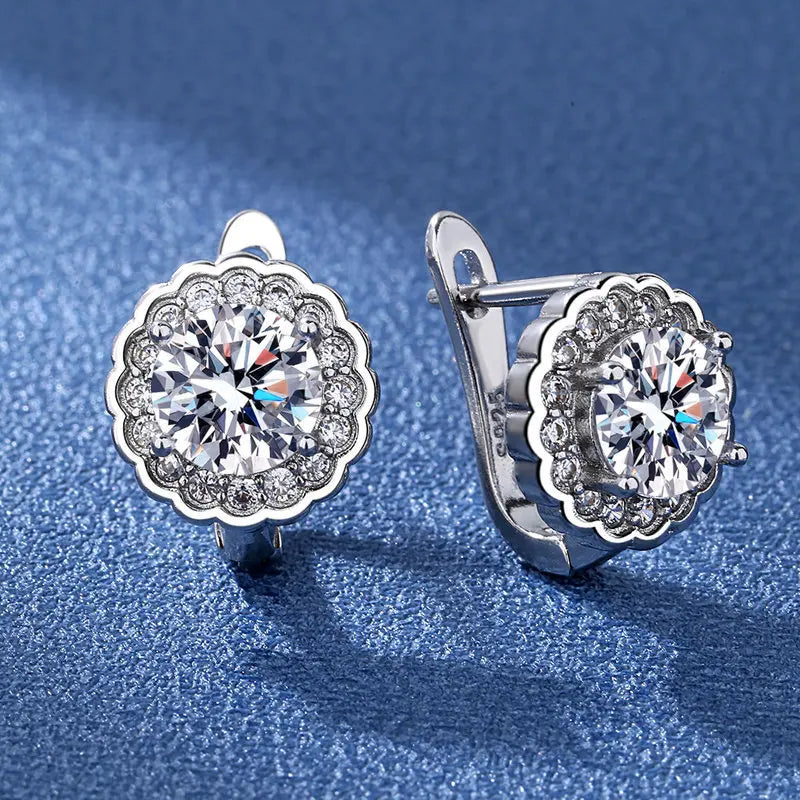 925 Sterling Silver Earrings Jewelry High Quality
