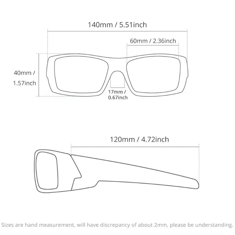 KDEAM SmartShift Polarized Sunglasses
