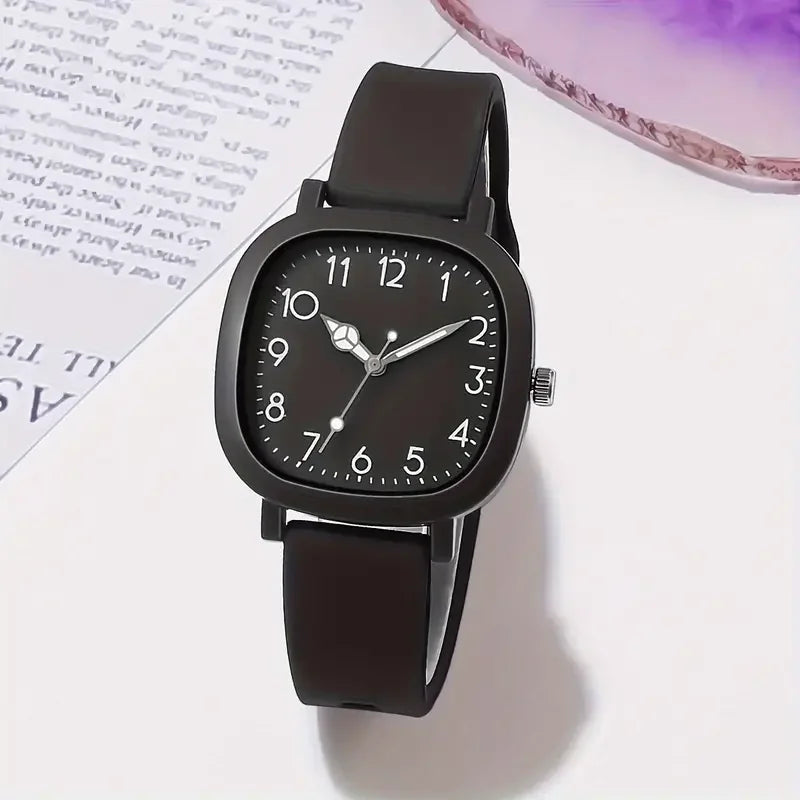 Viva Watch Fashion Silicone Band Women Quartz Watches